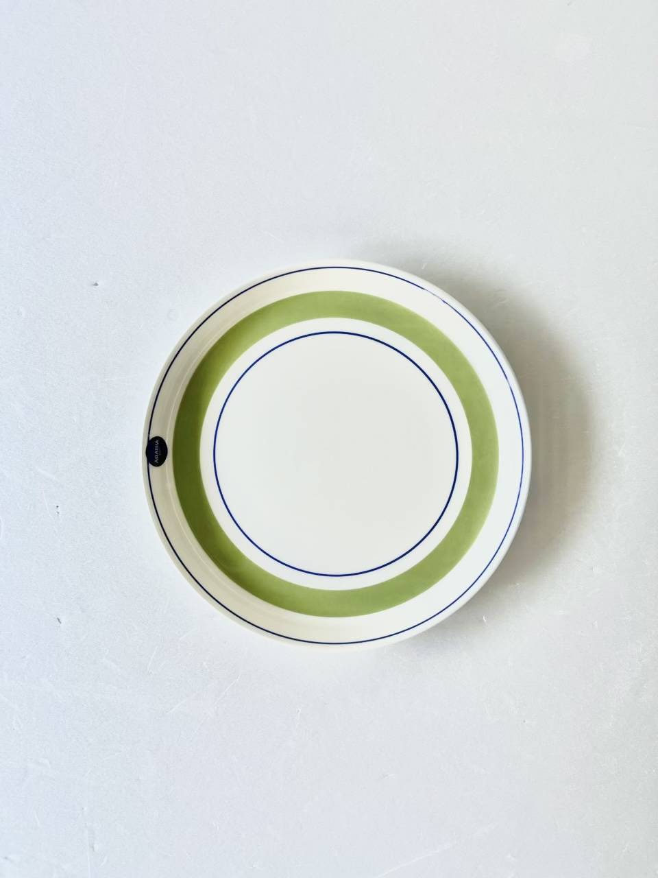 【未使用】ARABIA Krokus Mug Color クロッカス プレート19cm グリーン
