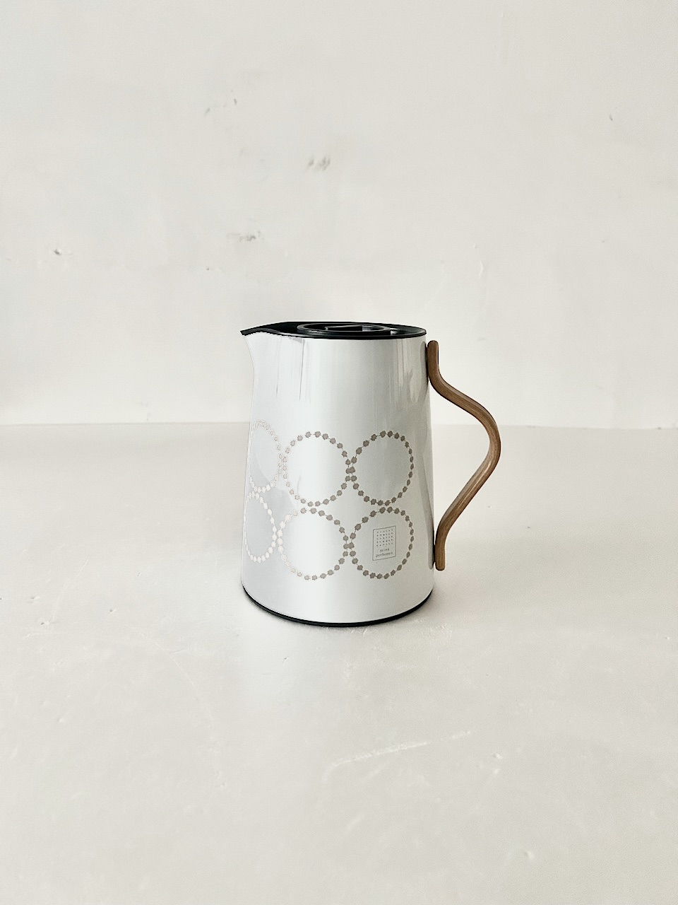 【美品】mina perhonen・Stelton  EMMA エマ   バキュームジャグ タンバリン ティーポット