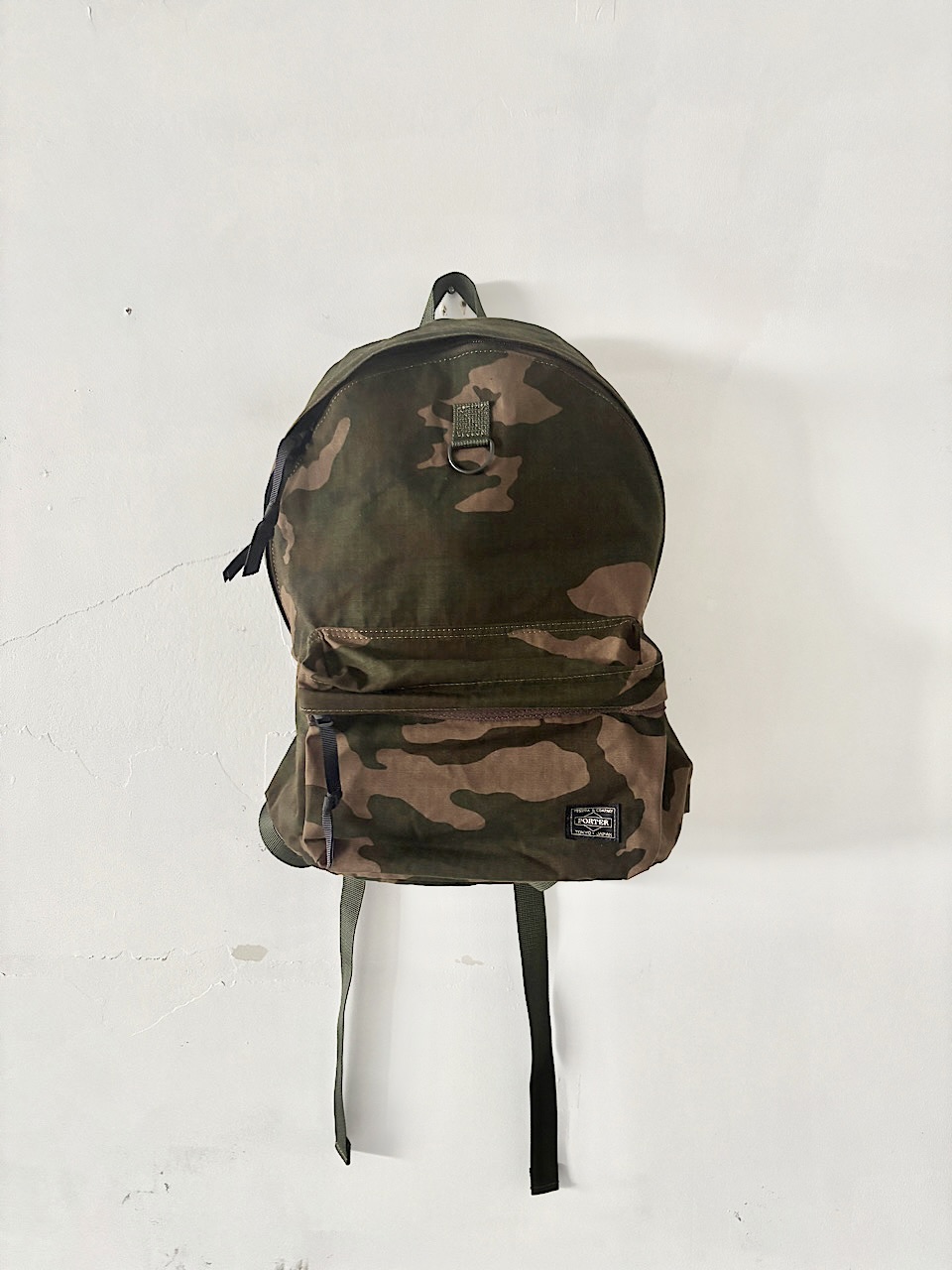 【美品】PORTER 　PLATOON　DAYPACK　迷彩　