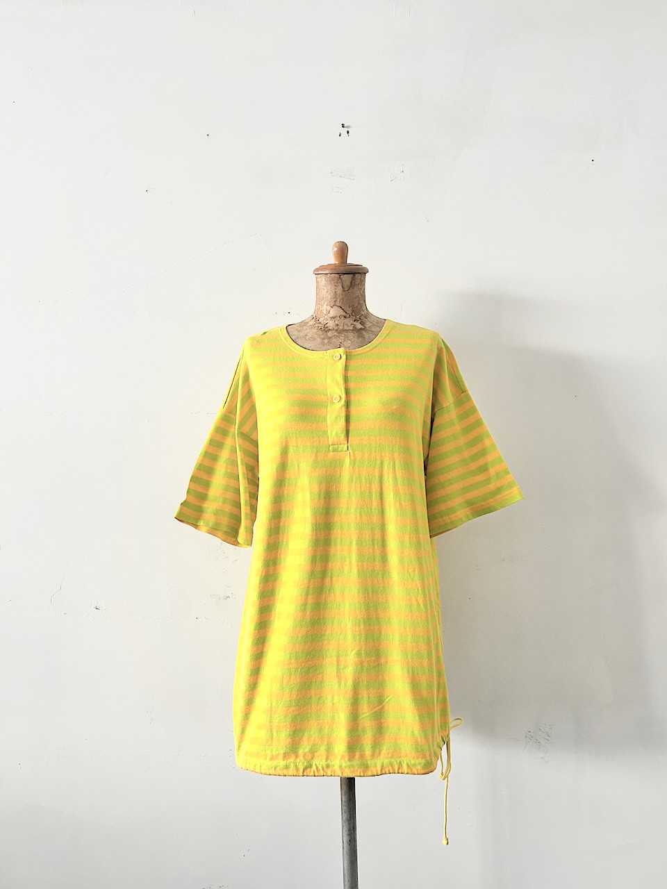 【北欧】marimekko　ボーダーチュニックカットソー　サイズS
