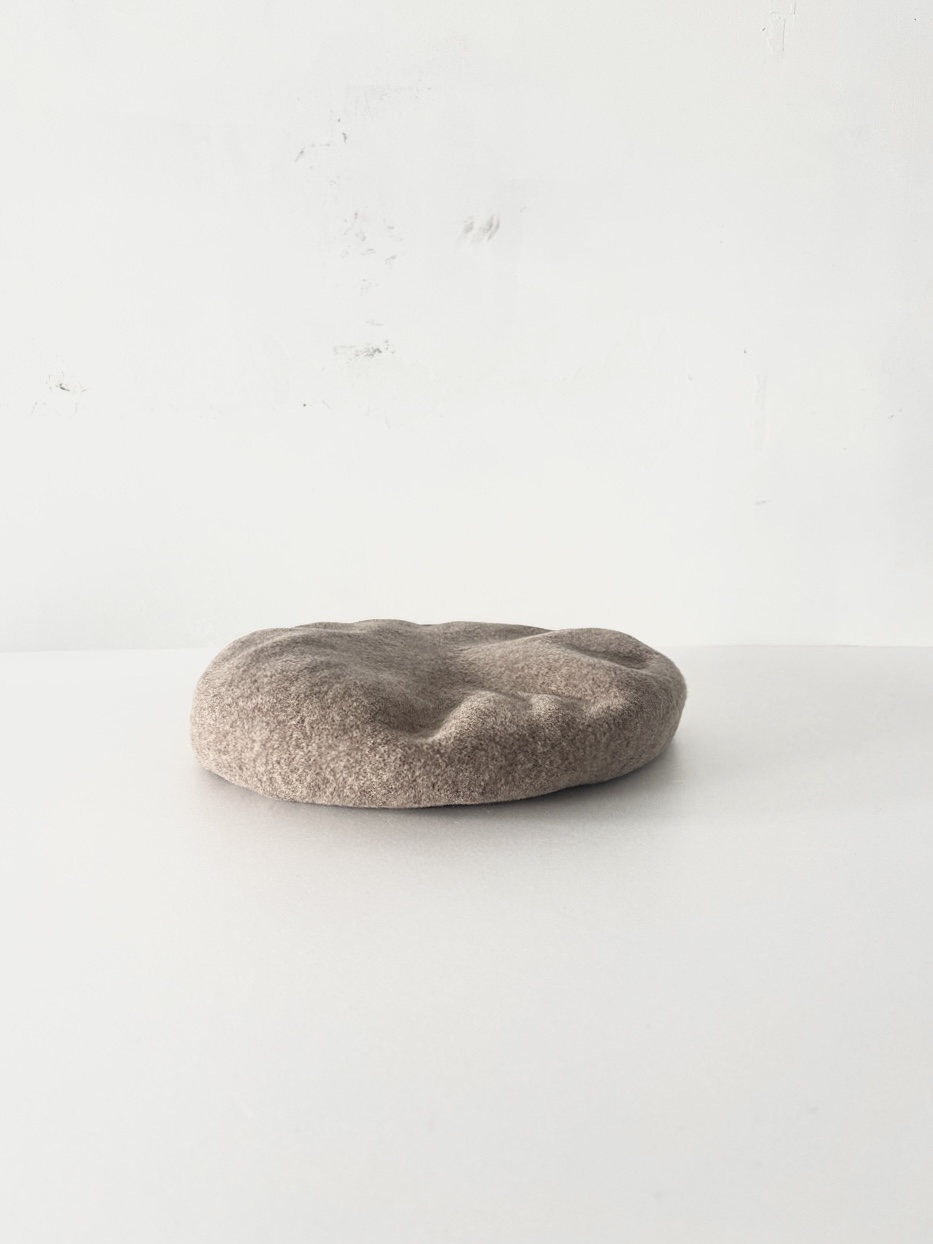【未使用】studio CLIP　Big Beret　ビッグベレー　モカ