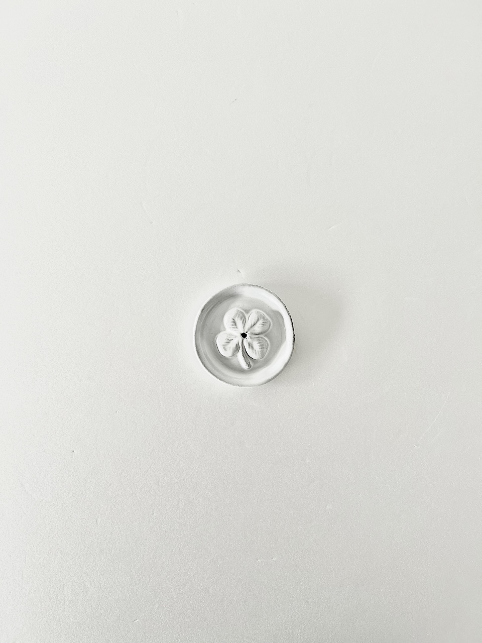 【美品】Astier de Villatte 　CHANCE インセンスホルダーソーサー