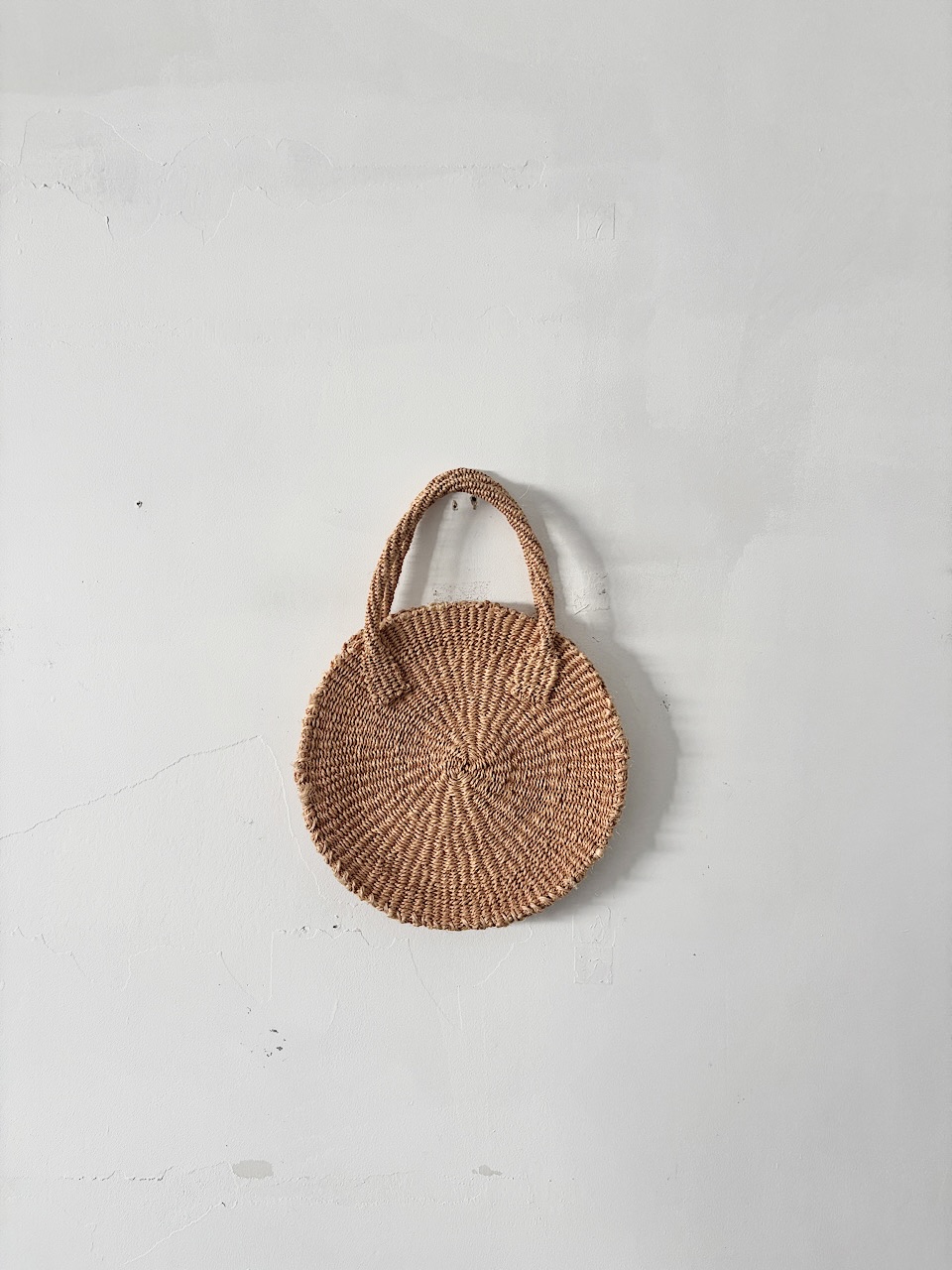 【美品】MACHAKOS 　アフリカンサイザルバッグ　マッハゴーゴーゴー