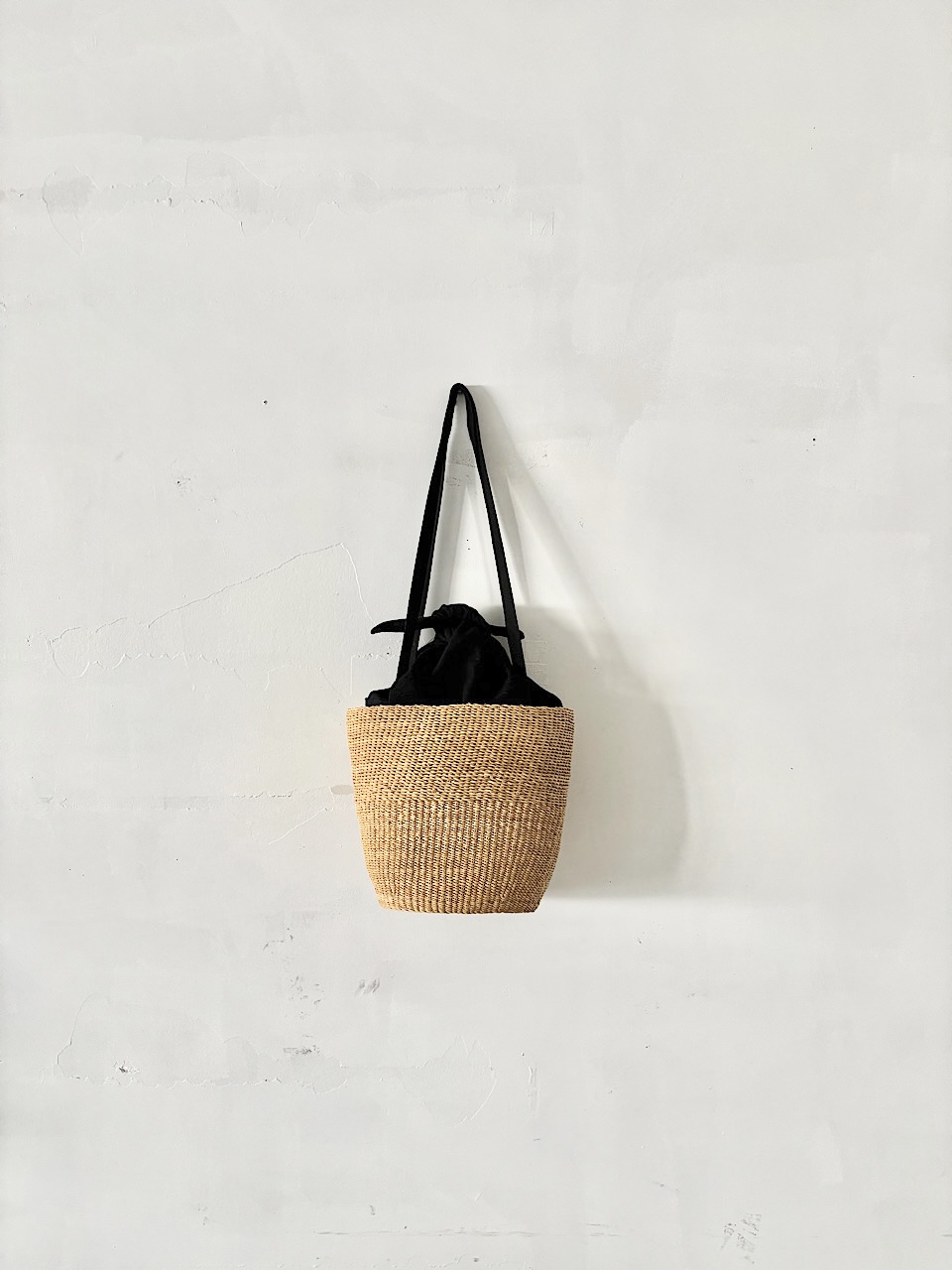 【美品】MUUN　 2way　Basket　バッグ　ワンハンドル　ショルダー　かごバッグ　