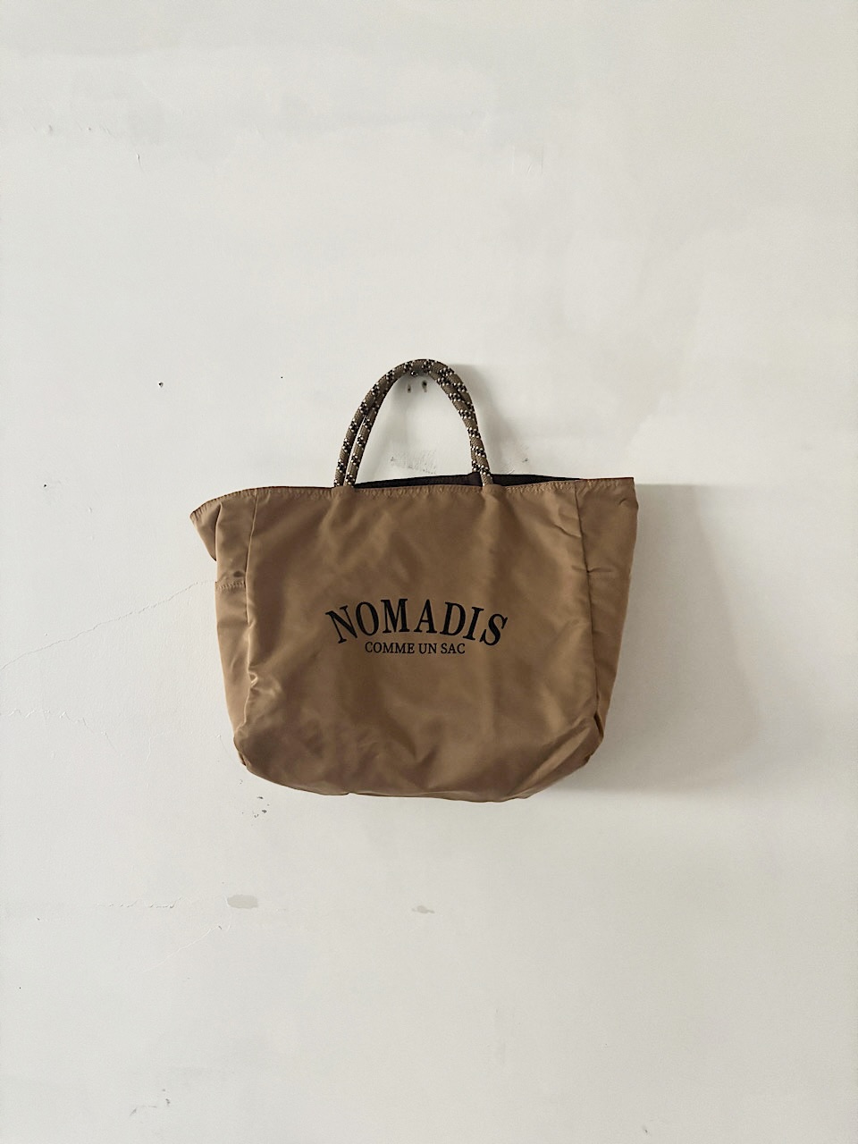 【美品】BABYLONE　NOMADIS SAC2　WIDE TOTE　ベージュ　
