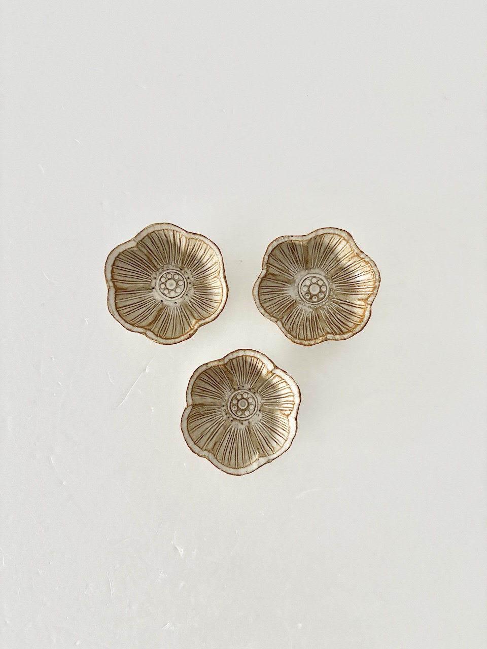 キエリ舎　豆皿　3点セット　