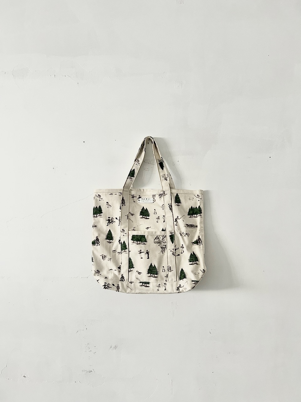 【美品】オールドマンズテーラー　WEEKEND HILL キャンバストートバッグ　オフホワイト