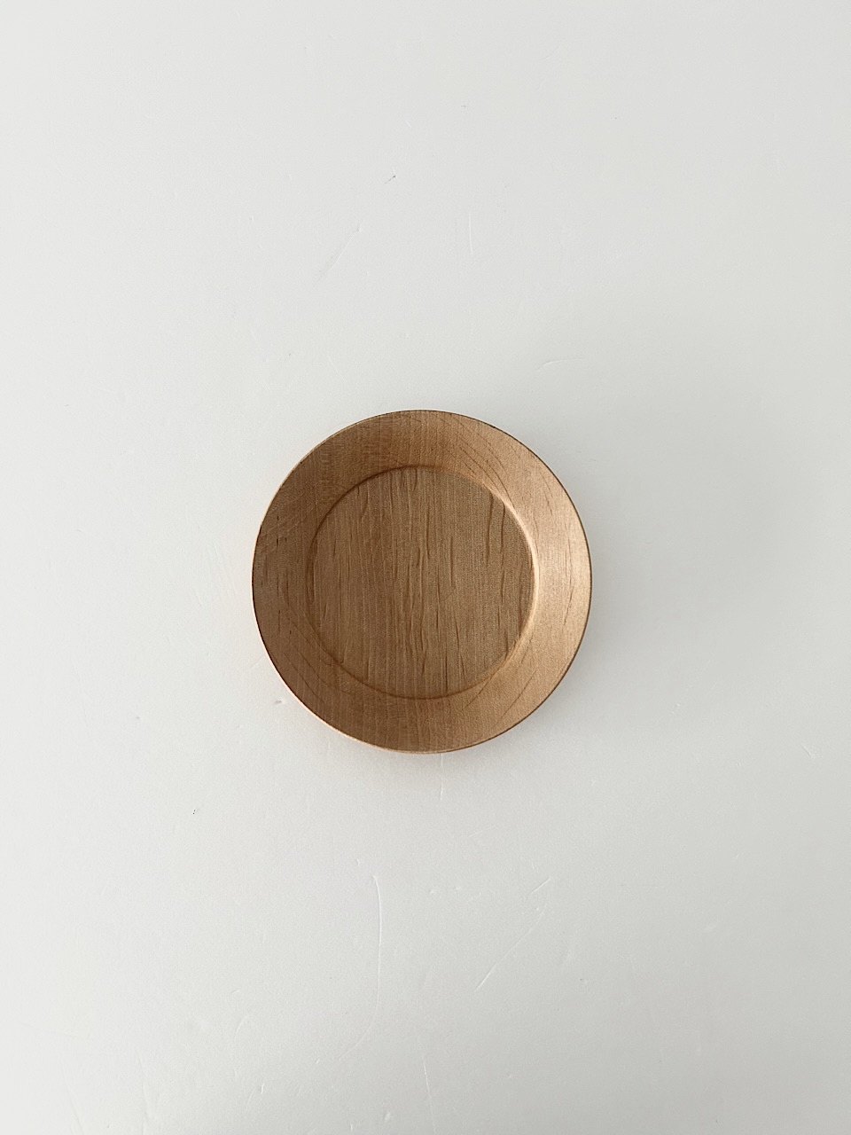 【美品】北欧暮らしの道具店　ぴったり重なる洗える木のプレート　15cm 　②