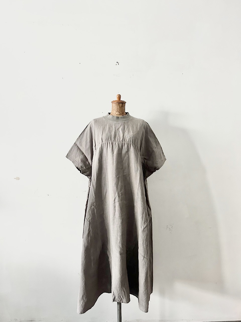 【美品】Atelier d'antan　ターフェリネンワンピース　GREY