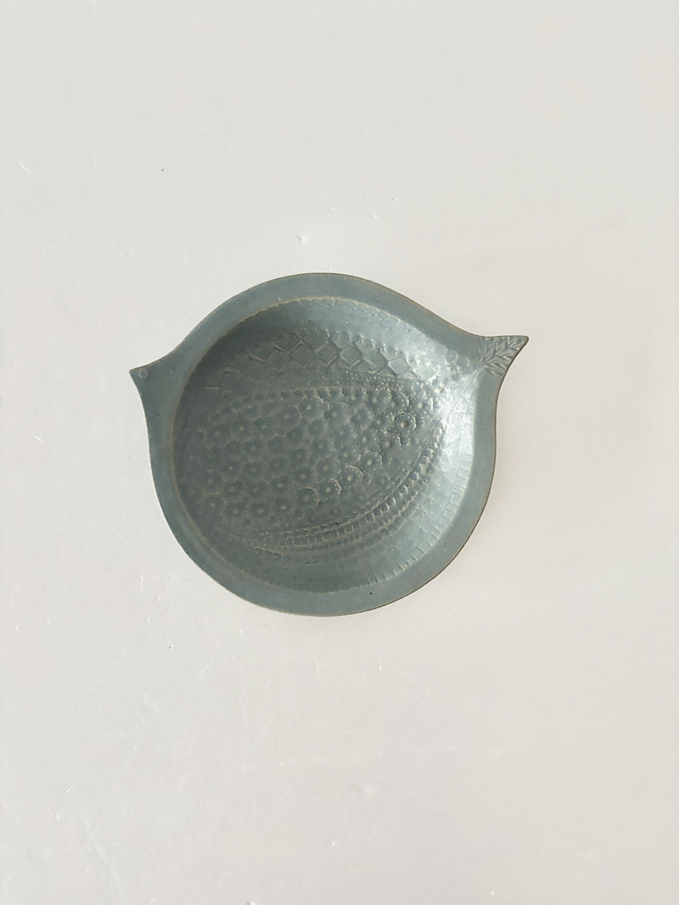 【美品】よしざわ窯　大きな鳥皿　深　プレート　