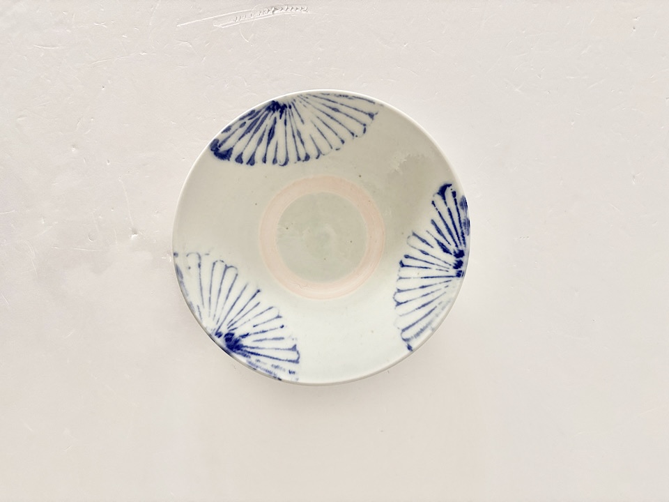 伊藤聡信 さん　色絵 皿　直径22cm　未使用品