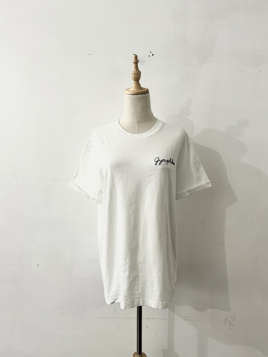 GYMPHLEX 刺繍ロゴ Tシャツ