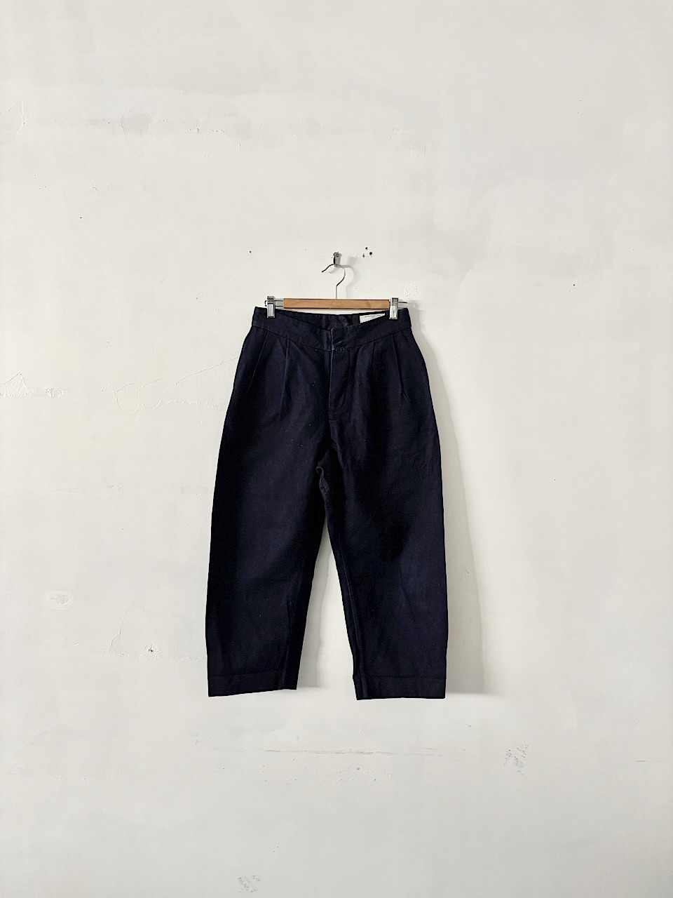 【美品】YAECA (ヤエカ) CANVAS DESIGN 2TUCK PANTS 