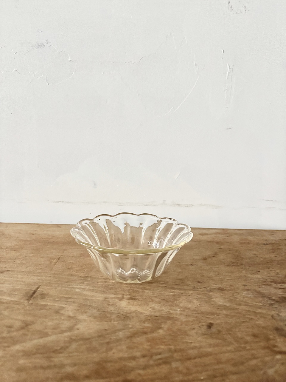 【美品】倉敷ガラス モール小鉢 ガラス鉢 レトロ デザート鉢 幅13.5cm 1