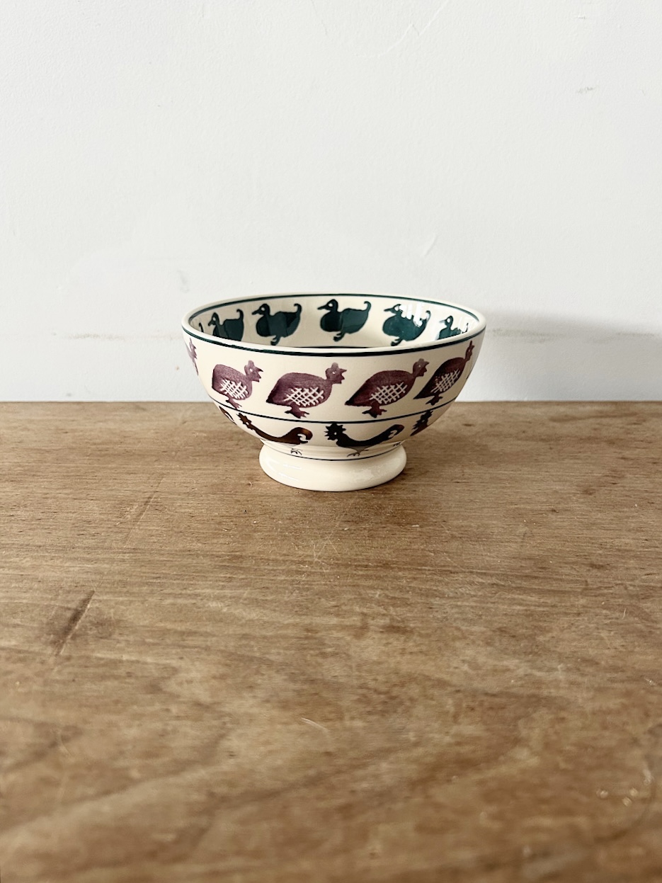 【美品】Emma Bridgewater 鳥柄 カフェオレ ボウル