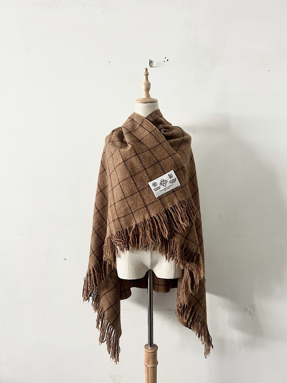【美品】オールドマンズテーラー　ブランケット BLANKET タータンチェック