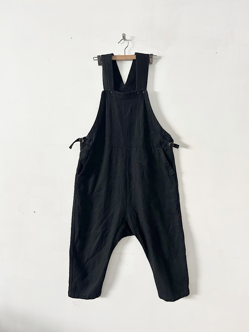 atelier naruse　コットン ウール オーバーオール f05099