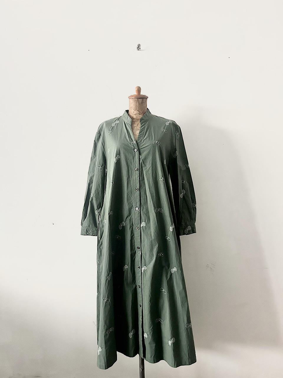 【美品】mina perhonen　laundry　choucho　ワンピース　サイズ36