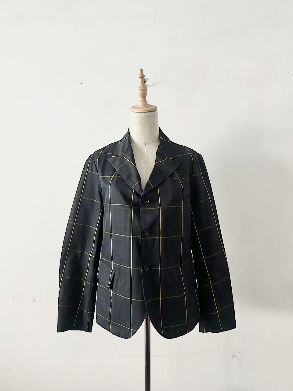 【美品】R&D.M.Co- オールドマンズテーラー チェックジャケット