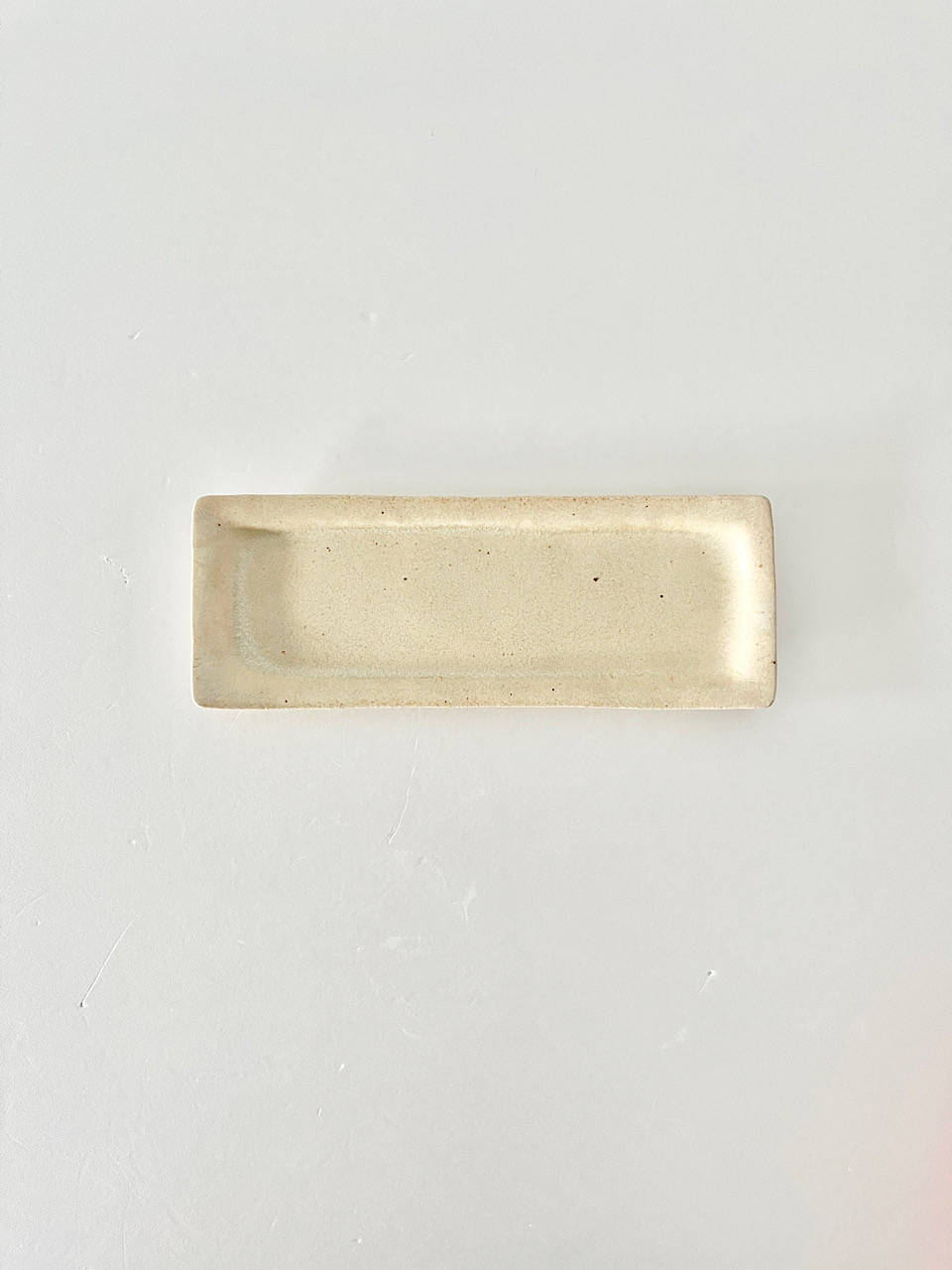 【美品】寺嶋綾子　26cm長皿　１