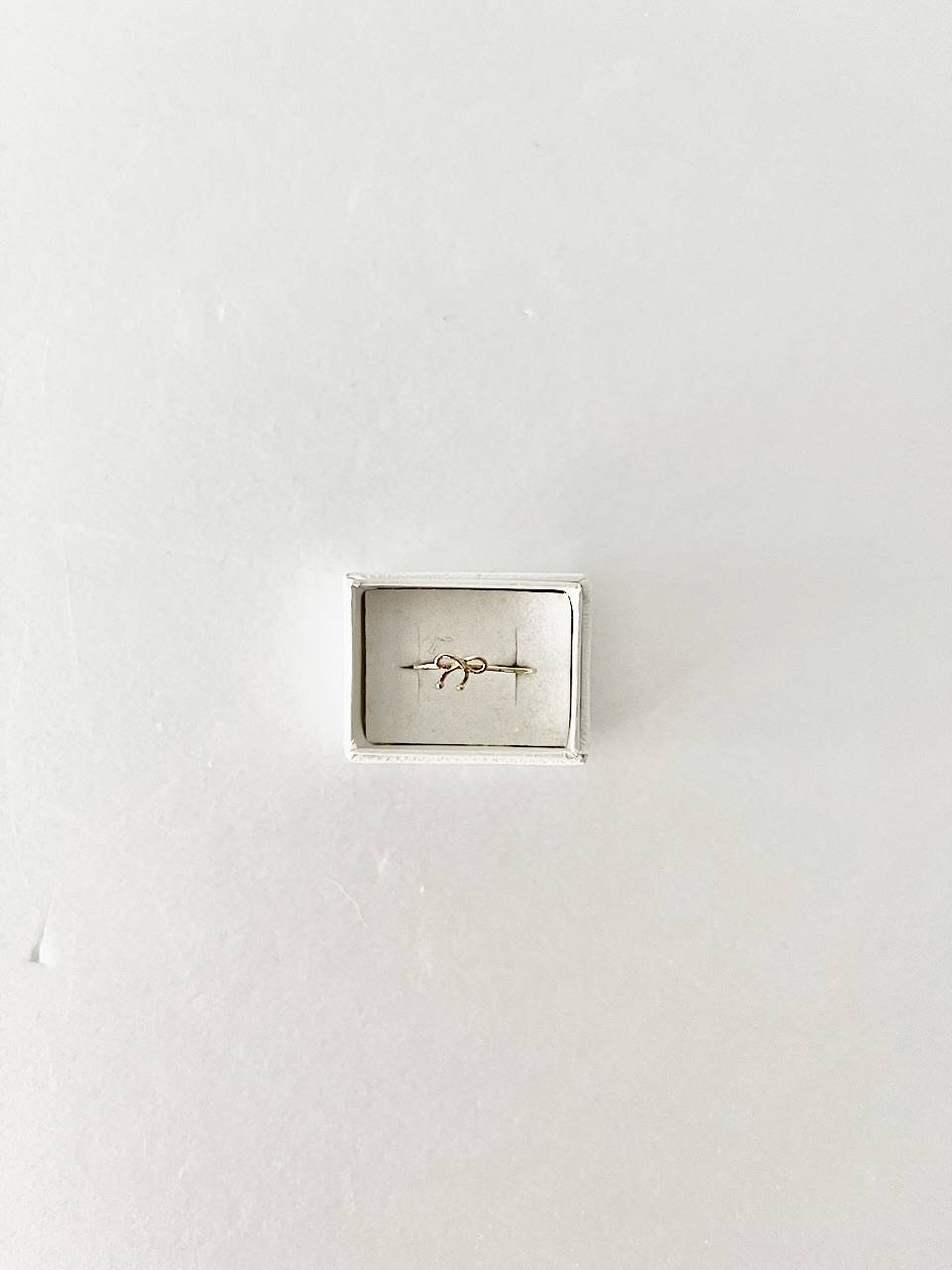 【美品】KAMIORI KAORI　リング　リボン