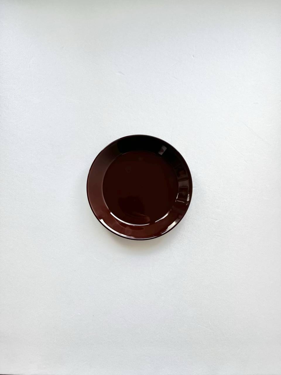 【未使用】iittala Teema 廃盤色  BROWN　17cm