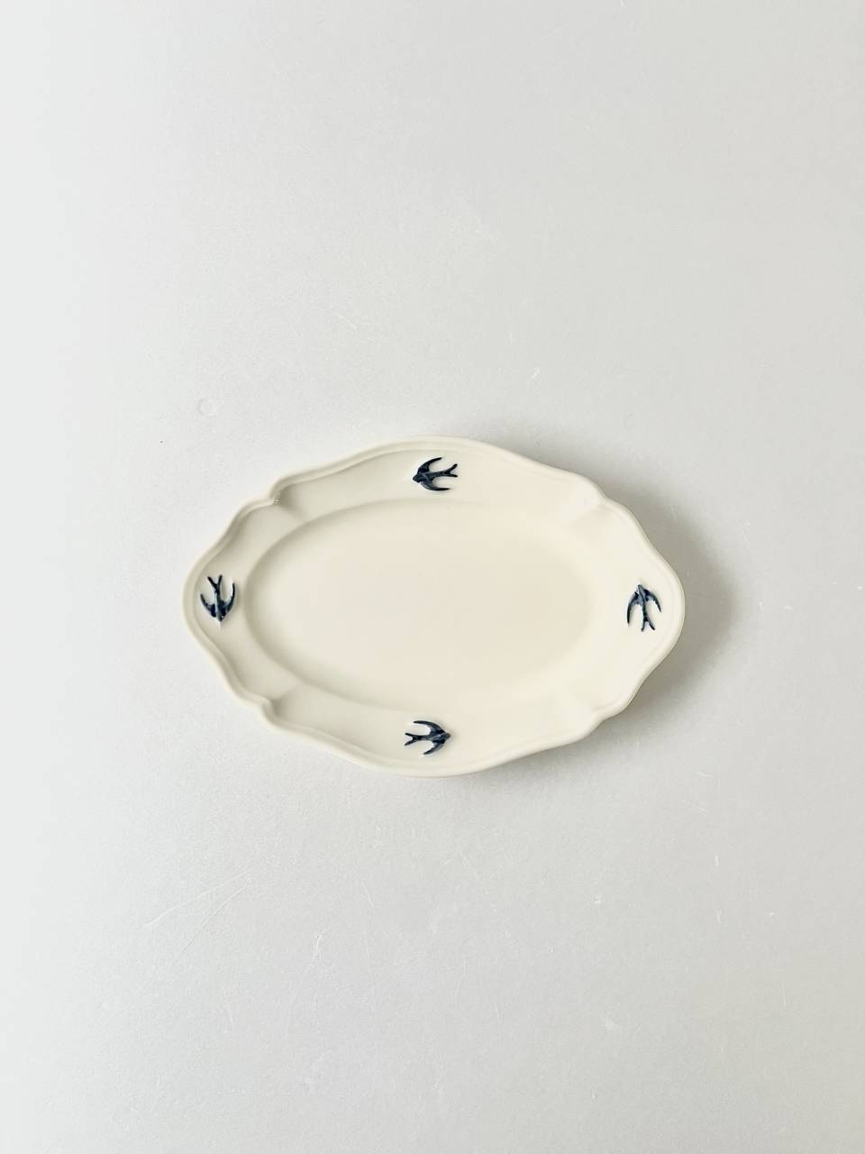 【美品】studio m'　アーリーバード　オーバルプレート　Sサイズ   1