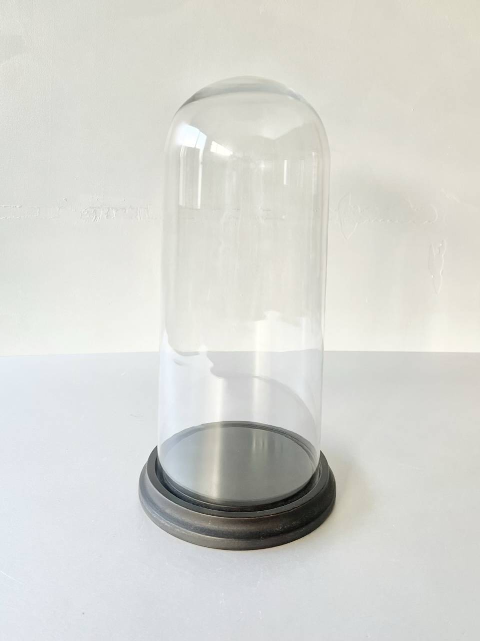 【アンティーク】　ガラスドーム　ヴィンテージ　フランス