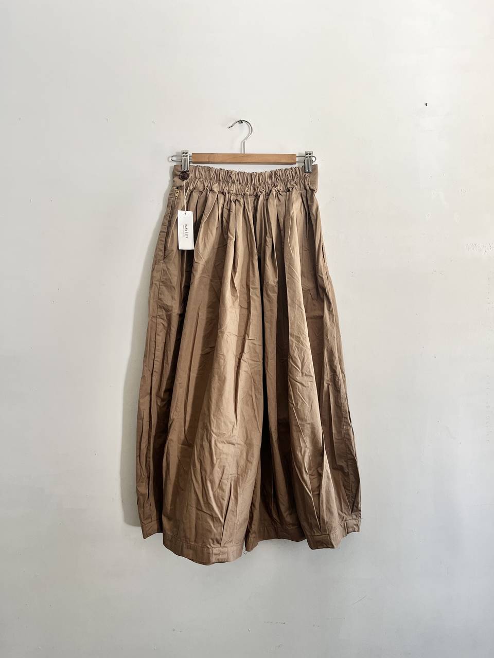 【美品】HARVESTY　CIRCUS CULOTTES　サーカスキュロット　ベージュ　A21609