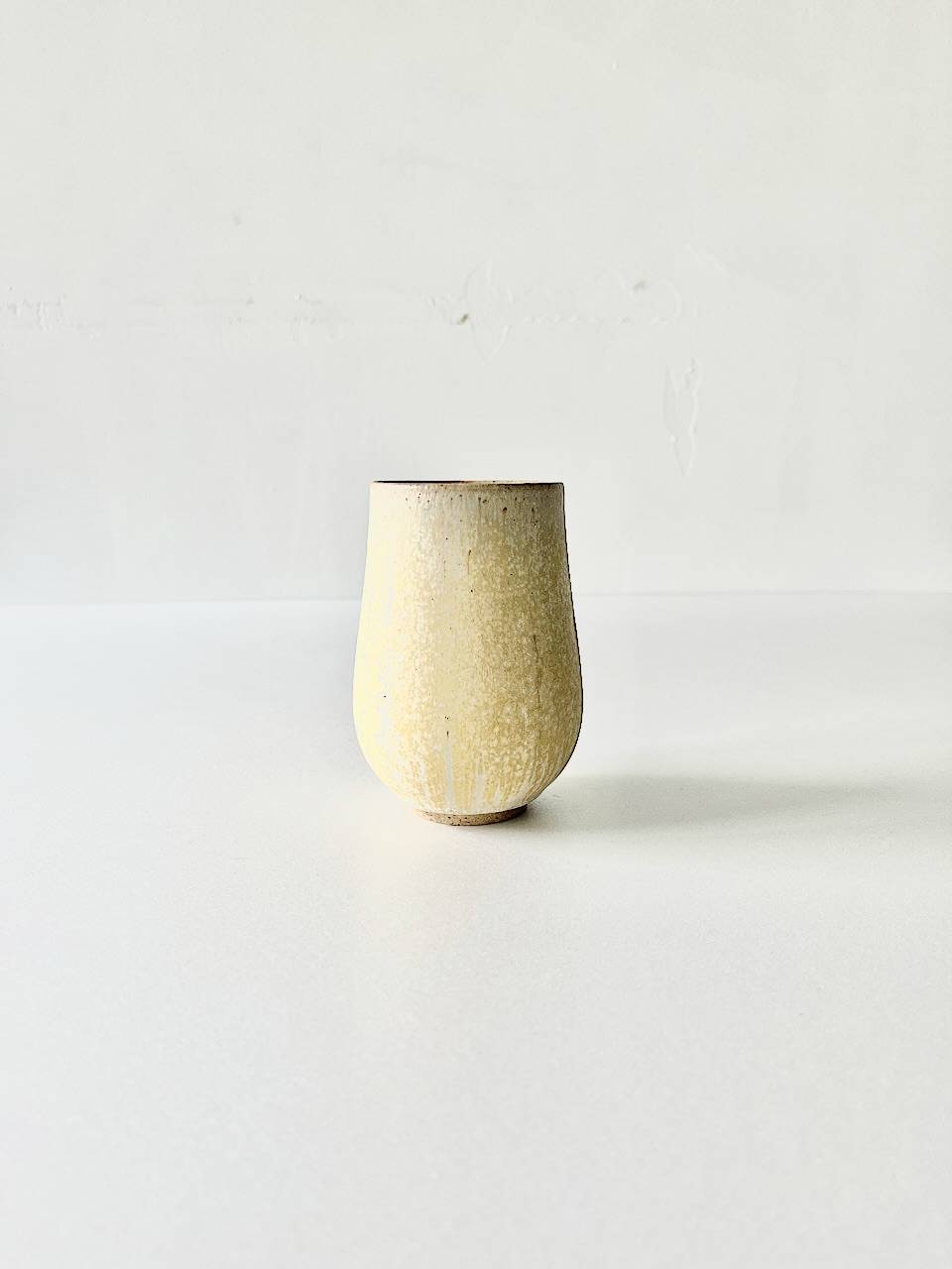【美品】久保田由貴　タンブラー　益子　黄土