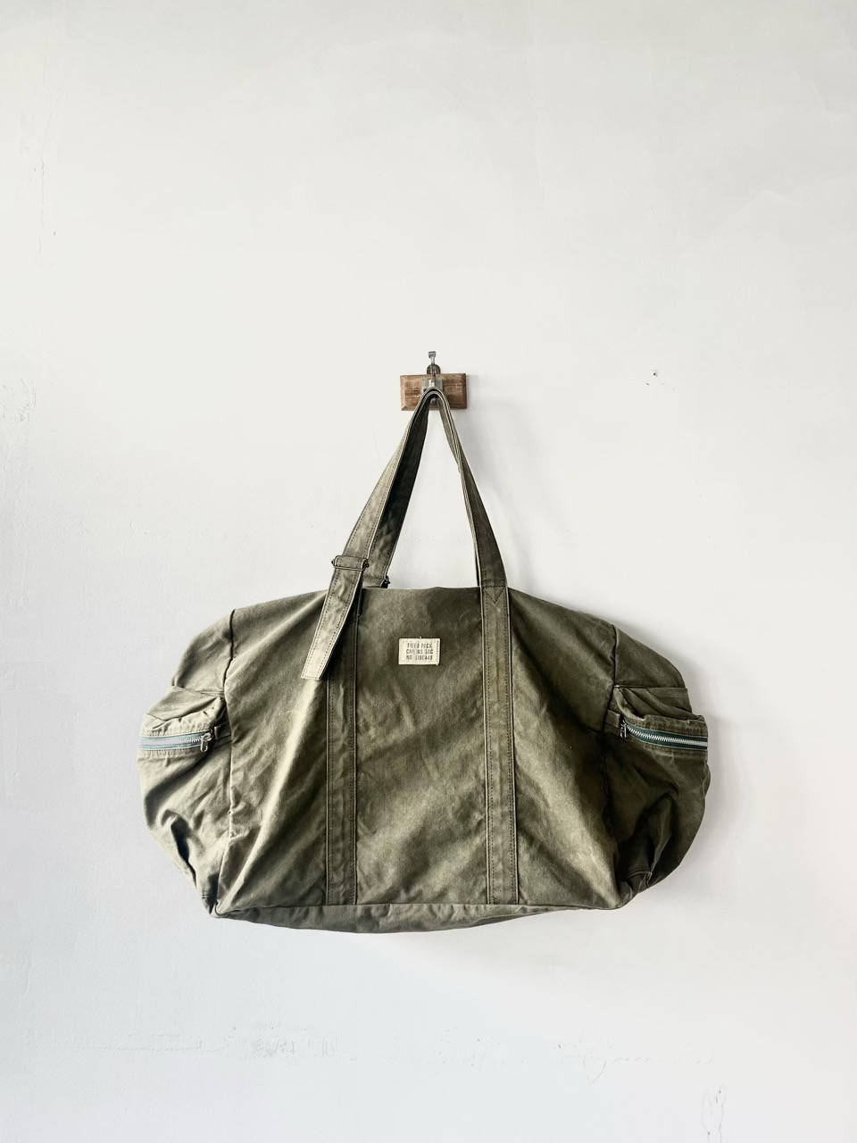 FIELD PACK CANVAS SAC NO:4780449 ミリタリーボストンバッグ