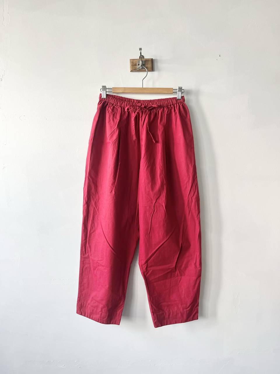 【美品】ANOKHI　オーガニックコットンイージーパンツ　サイズM 