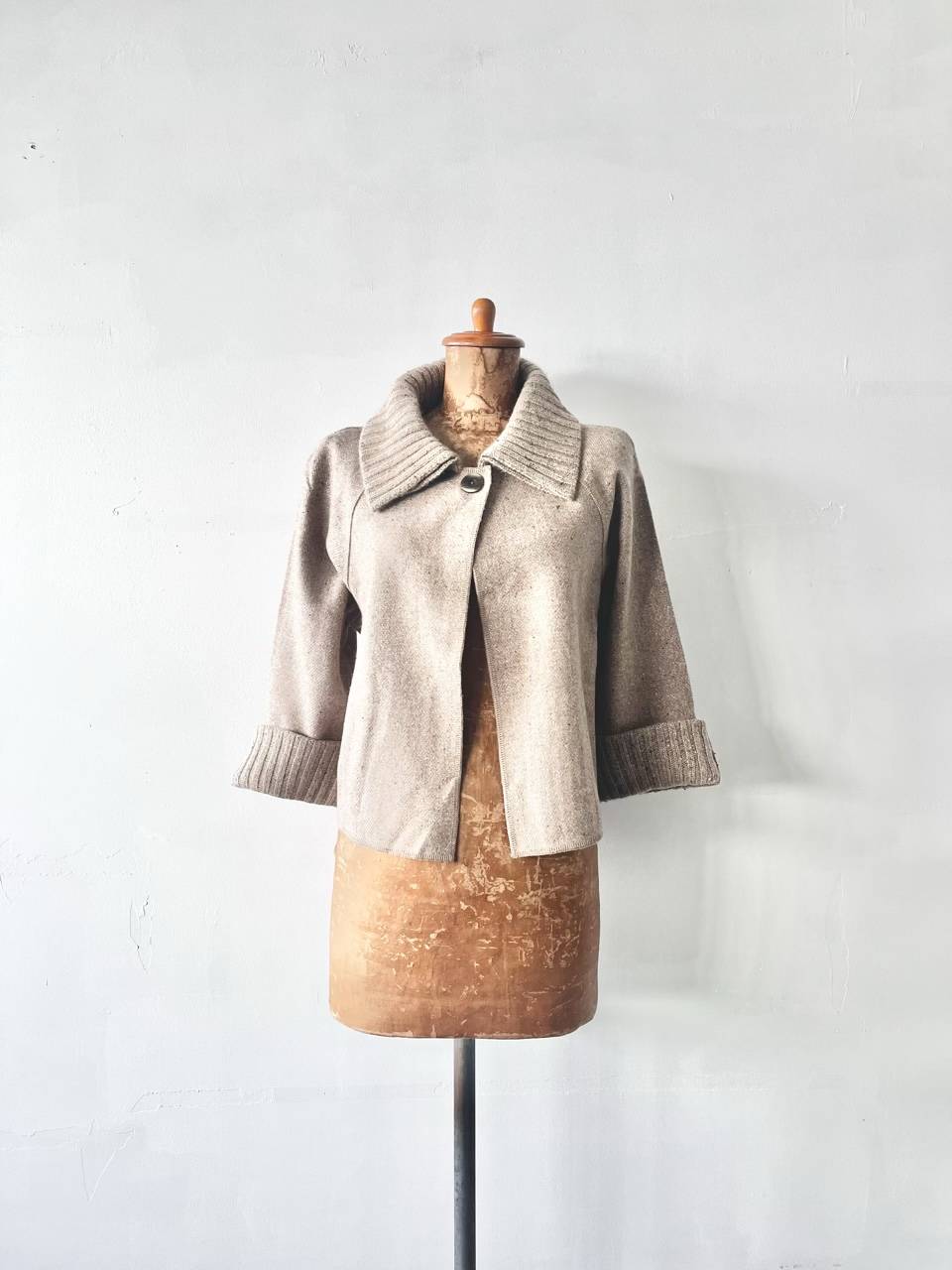 FOXEY　ウール　カシミヤ　シルク　ジャケット　サイズ40