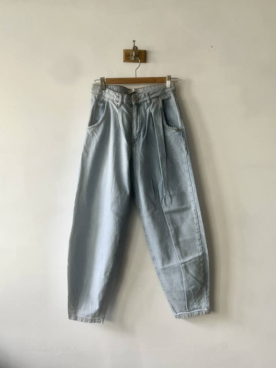 ZARA　デニム　ライトインディゴ　EUR36