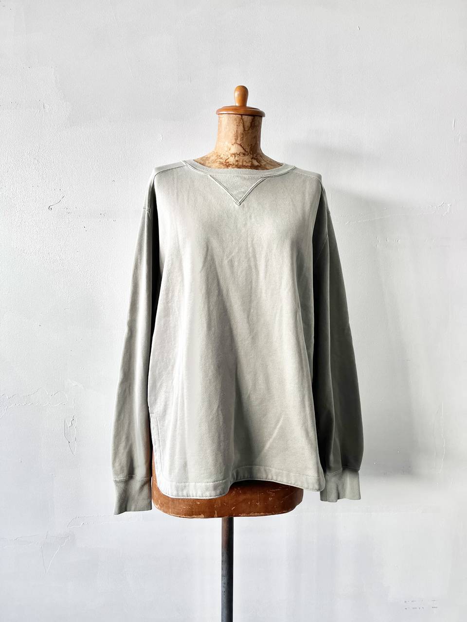 【美品】AURALEE　コットンスウェット　サイズ１　LIGHT FLOWY SWEAT P/O