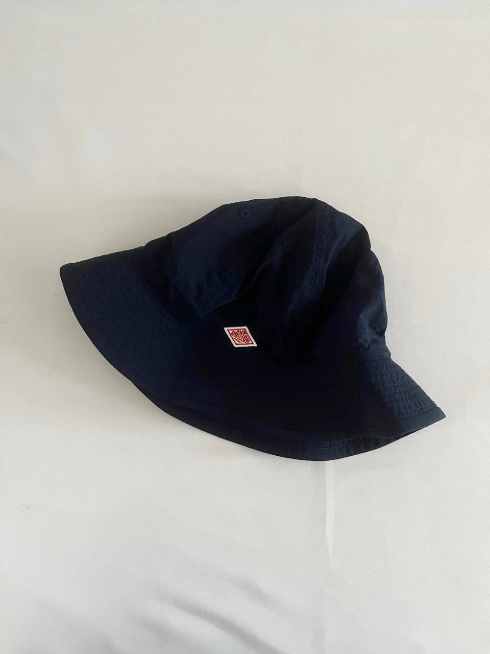 【美品】DANTON　ナイロンハット　ネイビー　サイズF