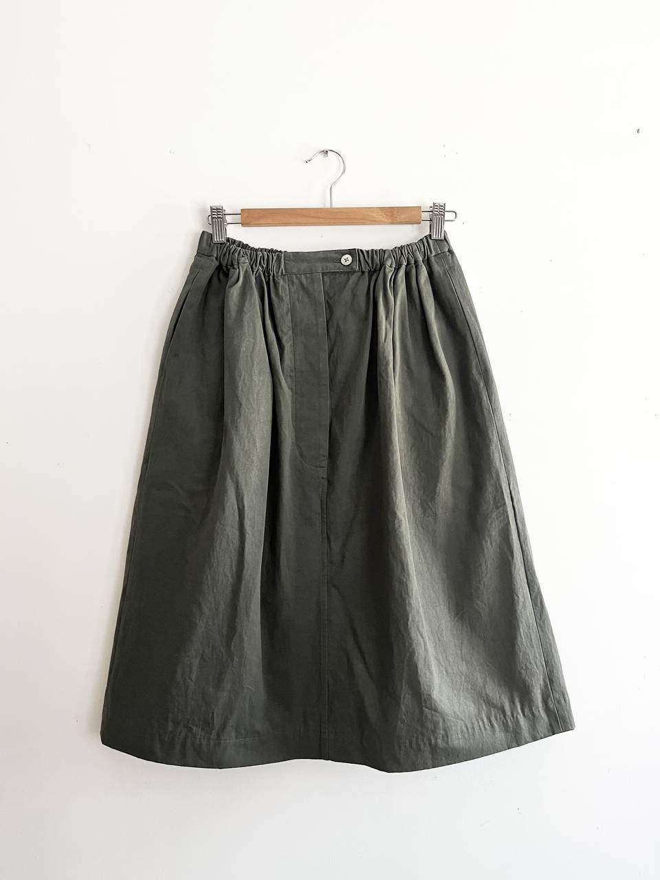 mina perhonen　puro　スカート　khaki　サイズ36