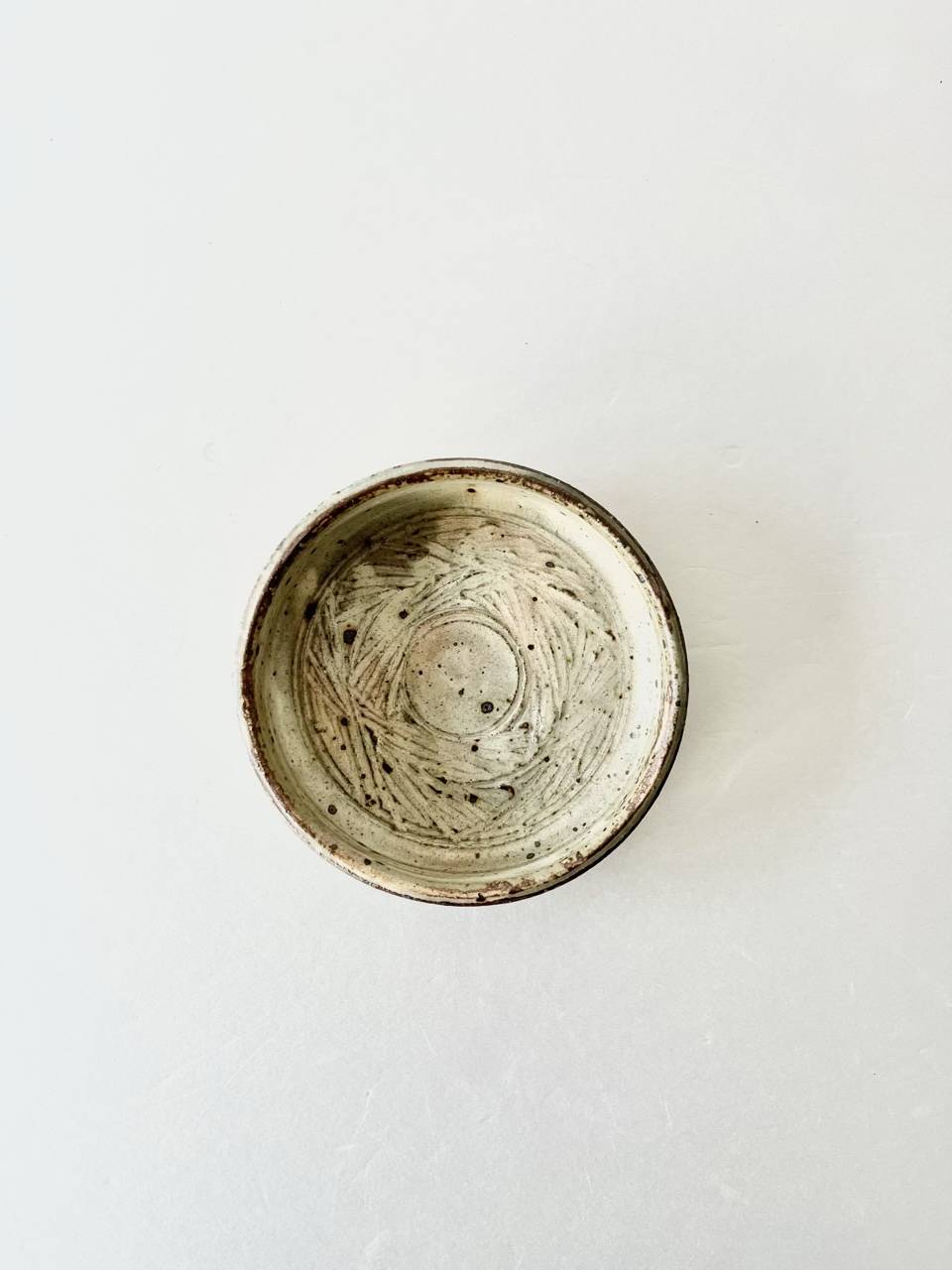 【美品】井上茂　銅鑼鉢
