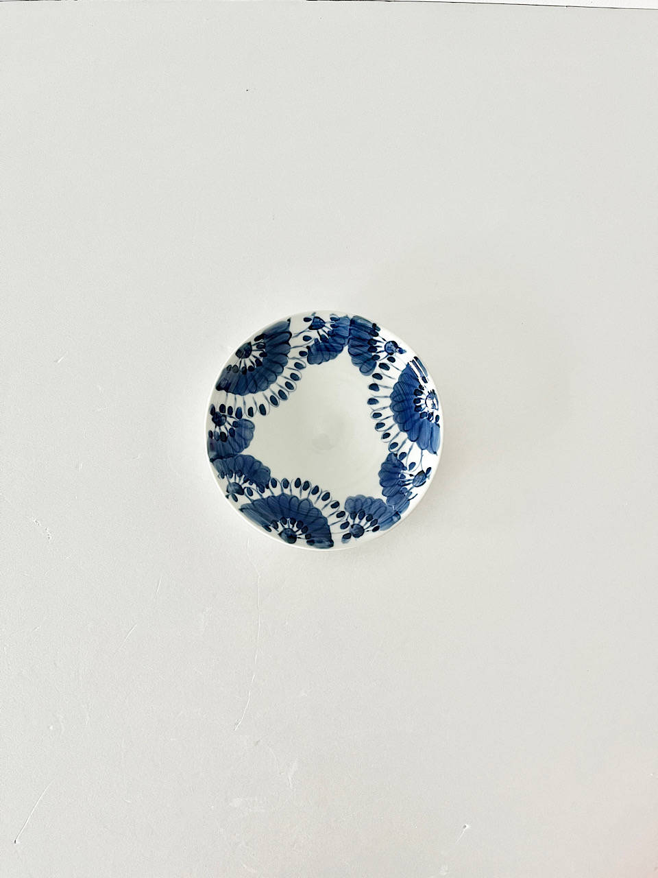 【美品】九谷焼　高原真由美　菊集め　5寸皿　