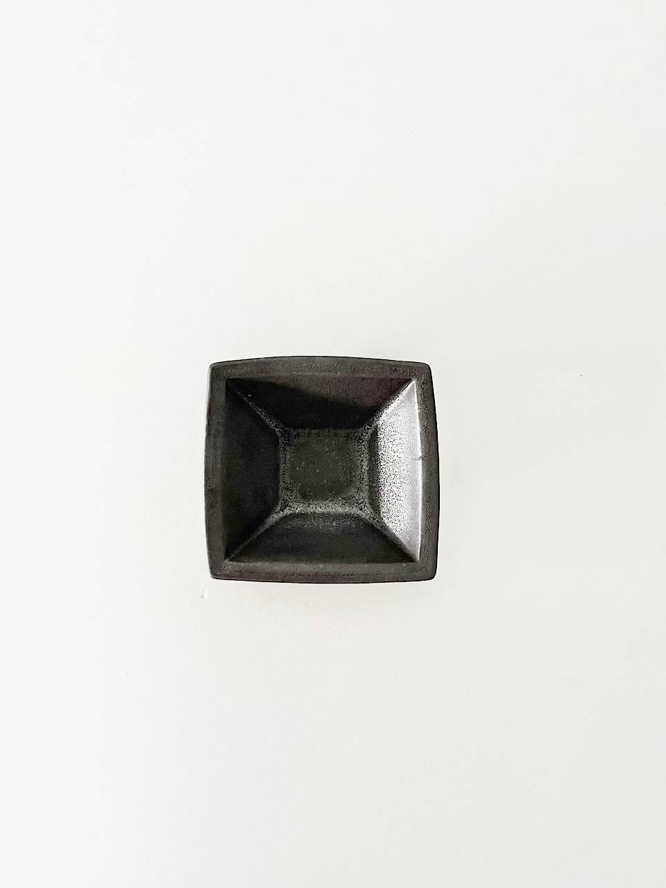 【美品】Awabiware　四方小鉢　岡本純一