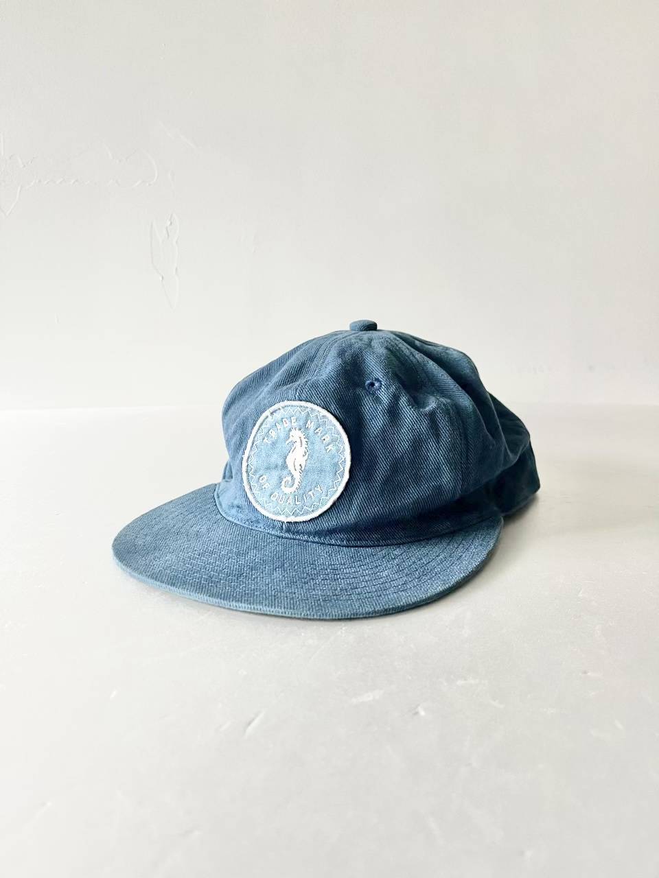 LITMUS　藍染キャップ　stay indigo