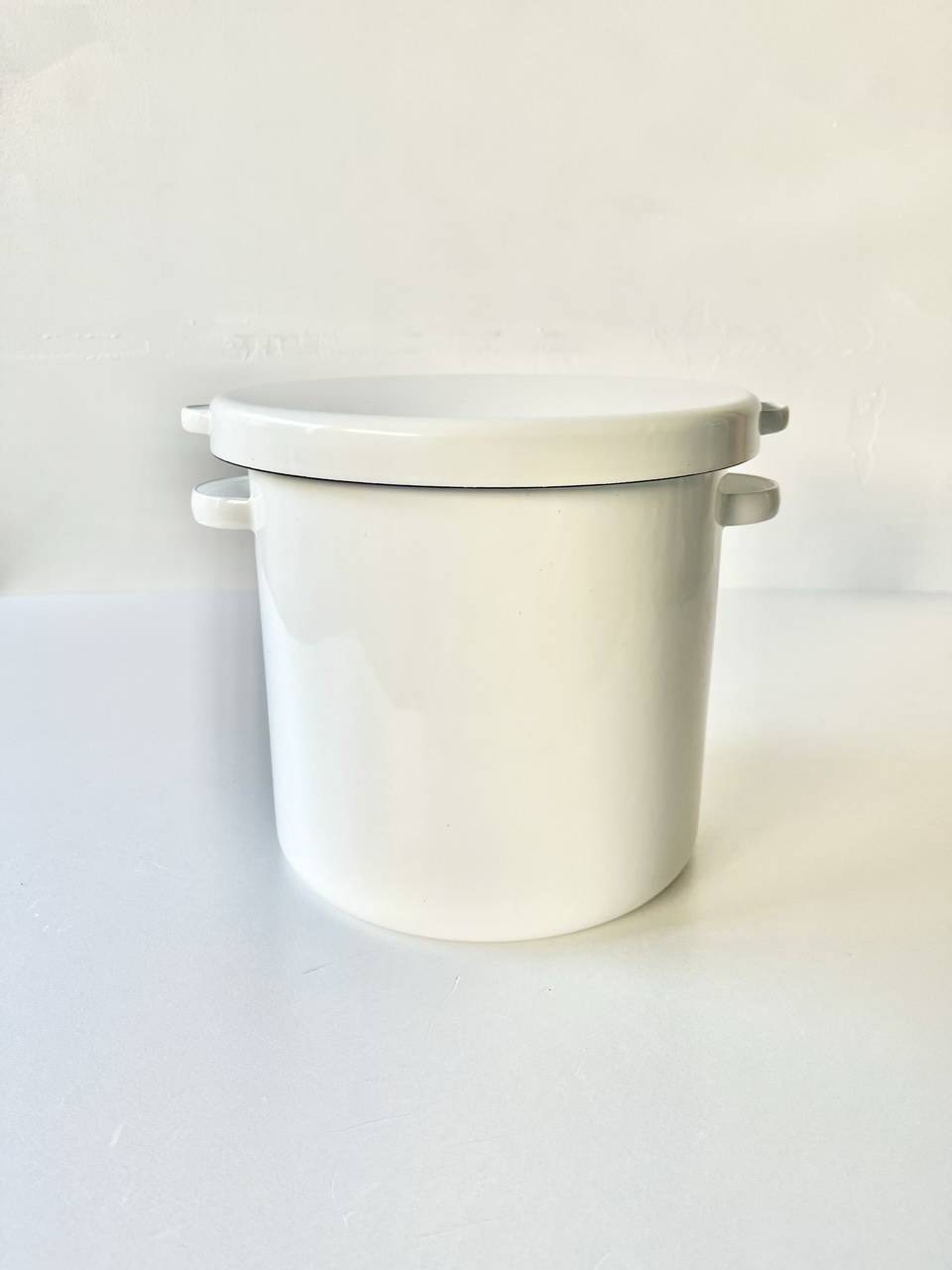 【美品】野田琺瑯　ラウンドストッカー　24cm