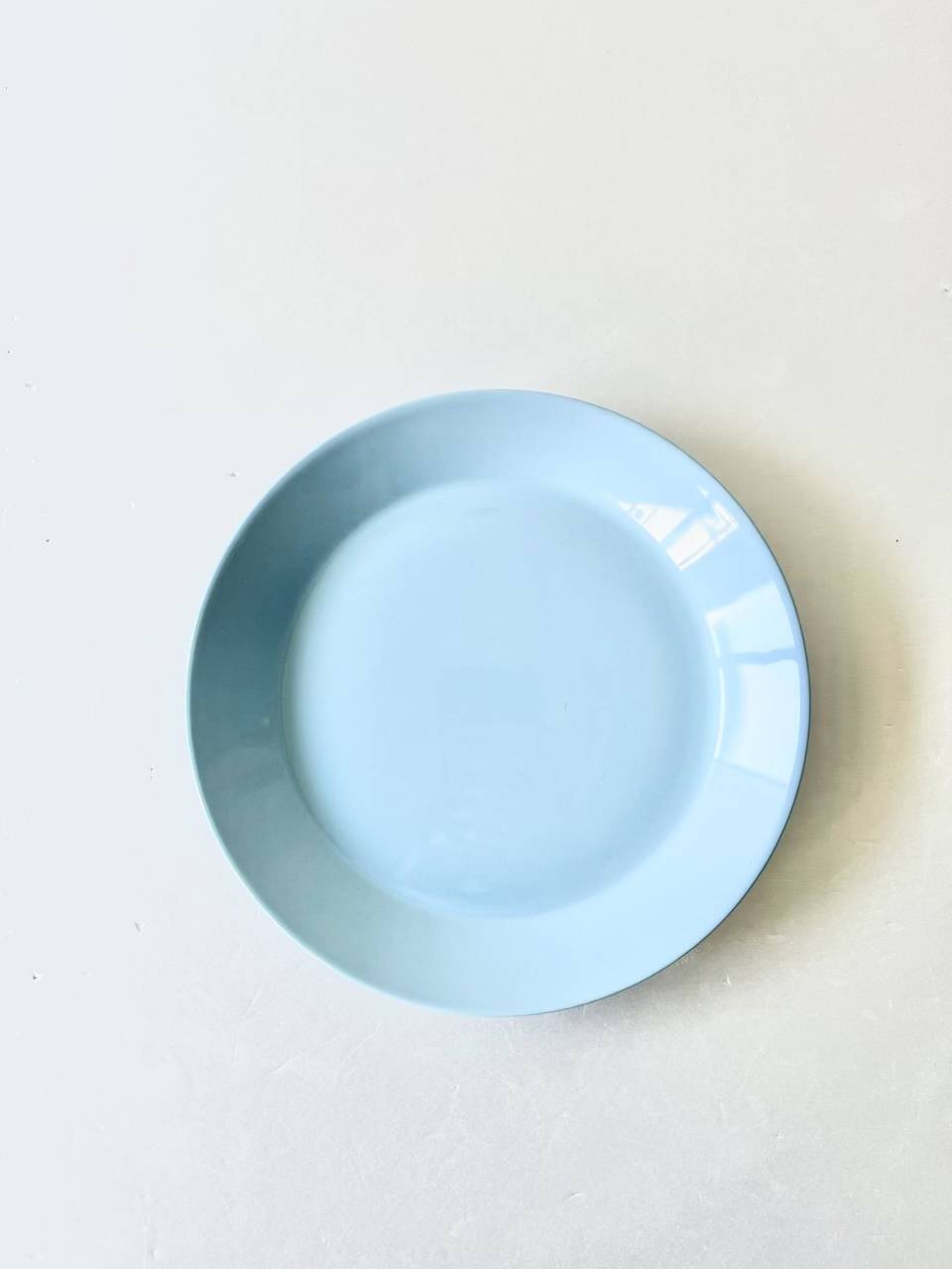 【美品】北欧　iittala 　TEEMA　ライトブルー　廃盤　21cm　プレート　2