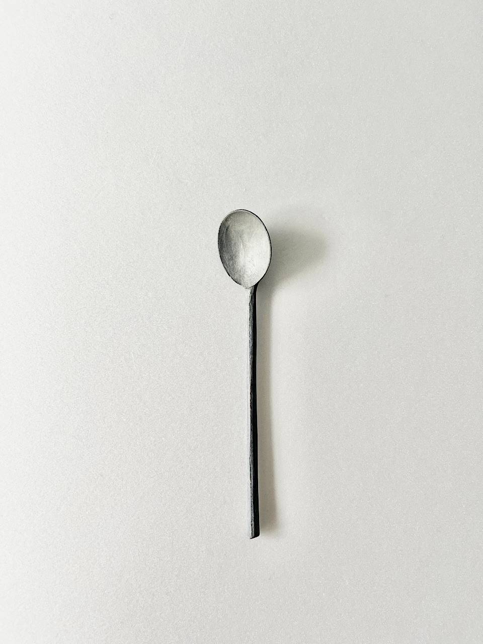 菅原博之　スプーンS　 白漆　13.5cm 