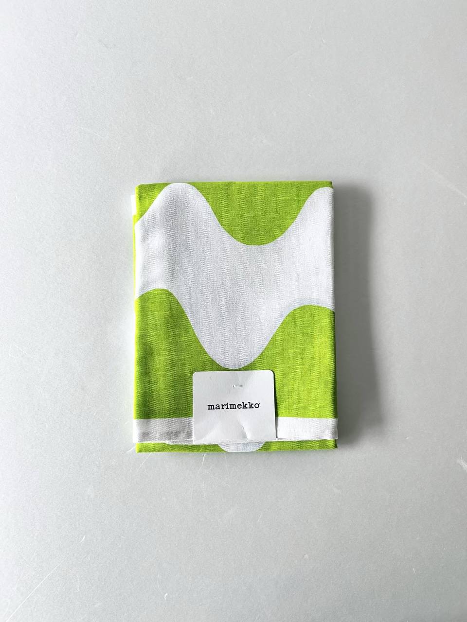 【未使用】　marimekko　lokki　ティータオル　コットン・リネン　2枚組