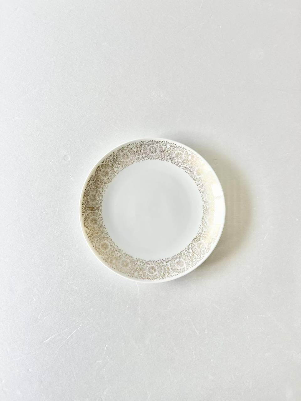 【北欧】ARABIA　Filigran　ゴールド　15.5cm　vintage