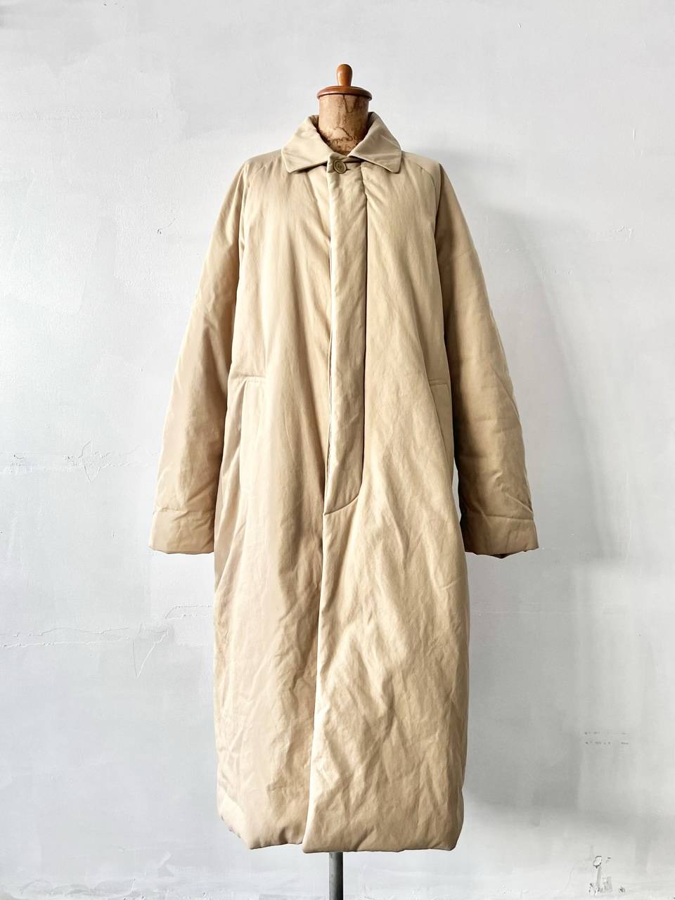 YAECA　 STAINCOLLAR COAT LONG PADDING　LARGE