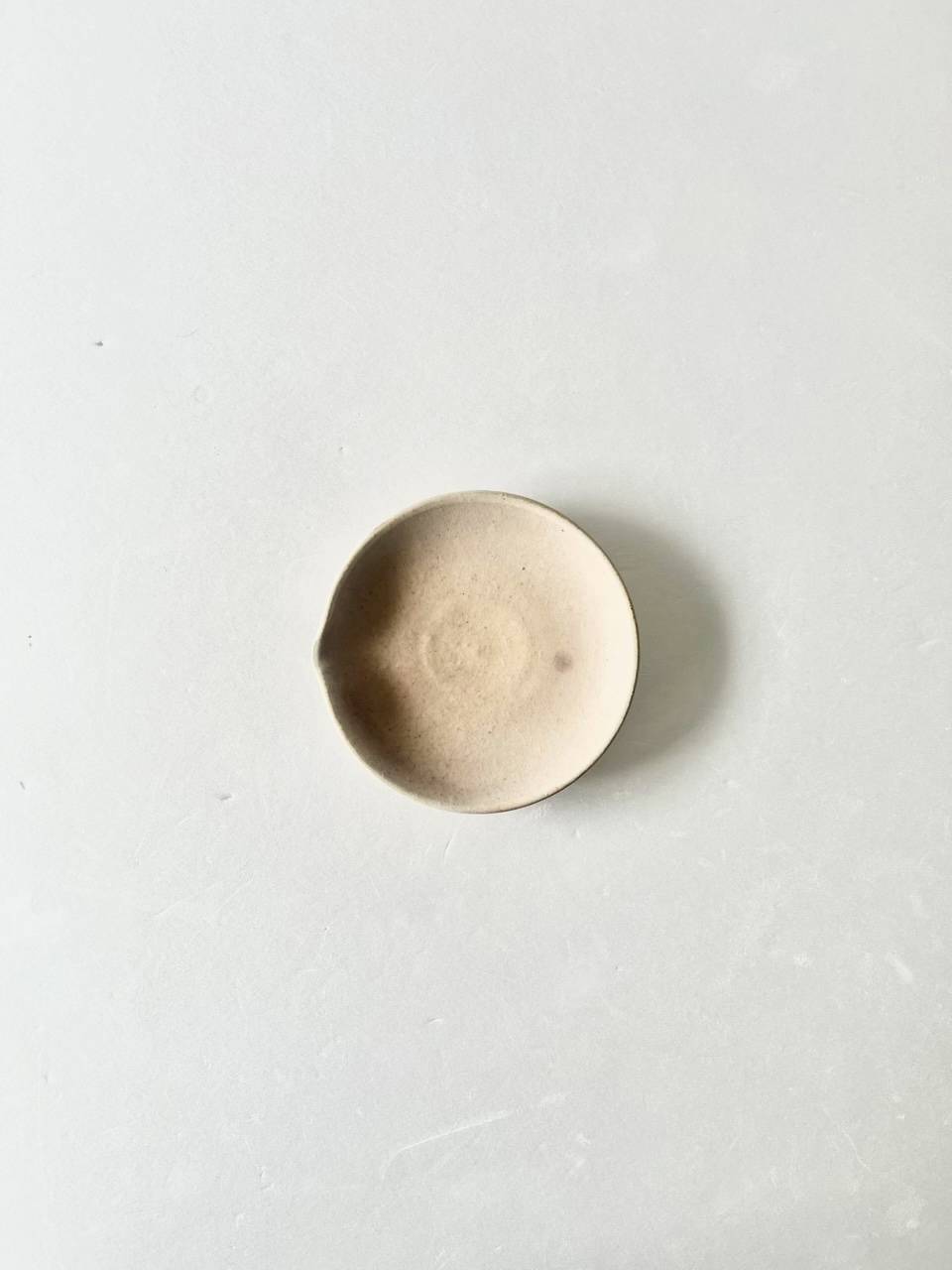 【美品】蓮尾 寧子　小皿　11.5cm
