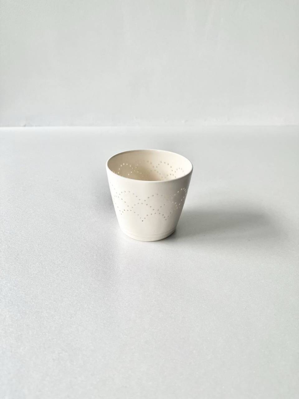 【美品】大井寛史　蛍手 湯呑み
