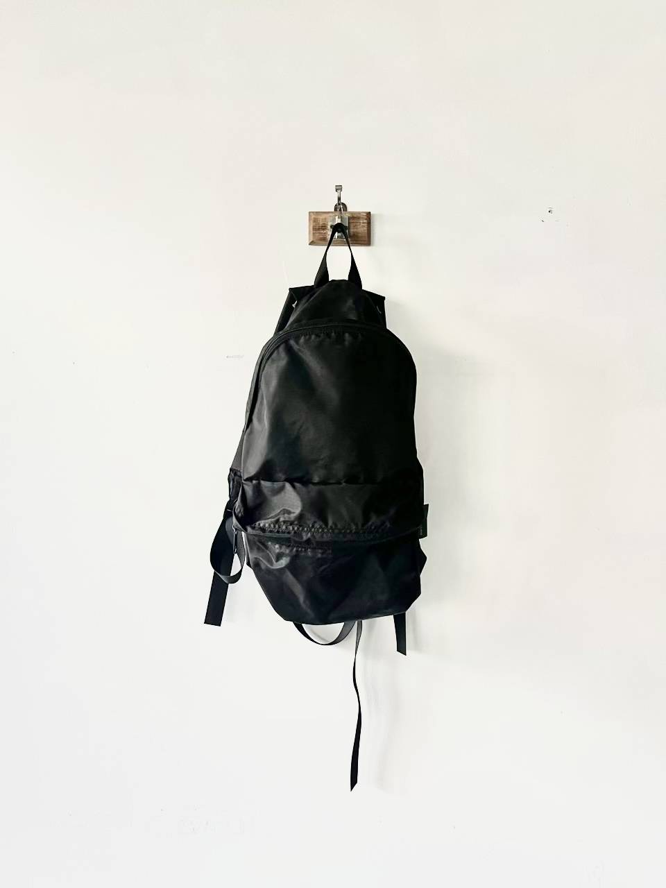 Herve Chapelier  　ナイロンデイパック　黒　978N